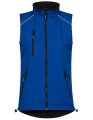 Dames Bodywarmer Reversible Promodoro 7205 Royal-Zwart